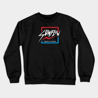 teepublic sunflow strom zeus Crewneck Sweatshirt